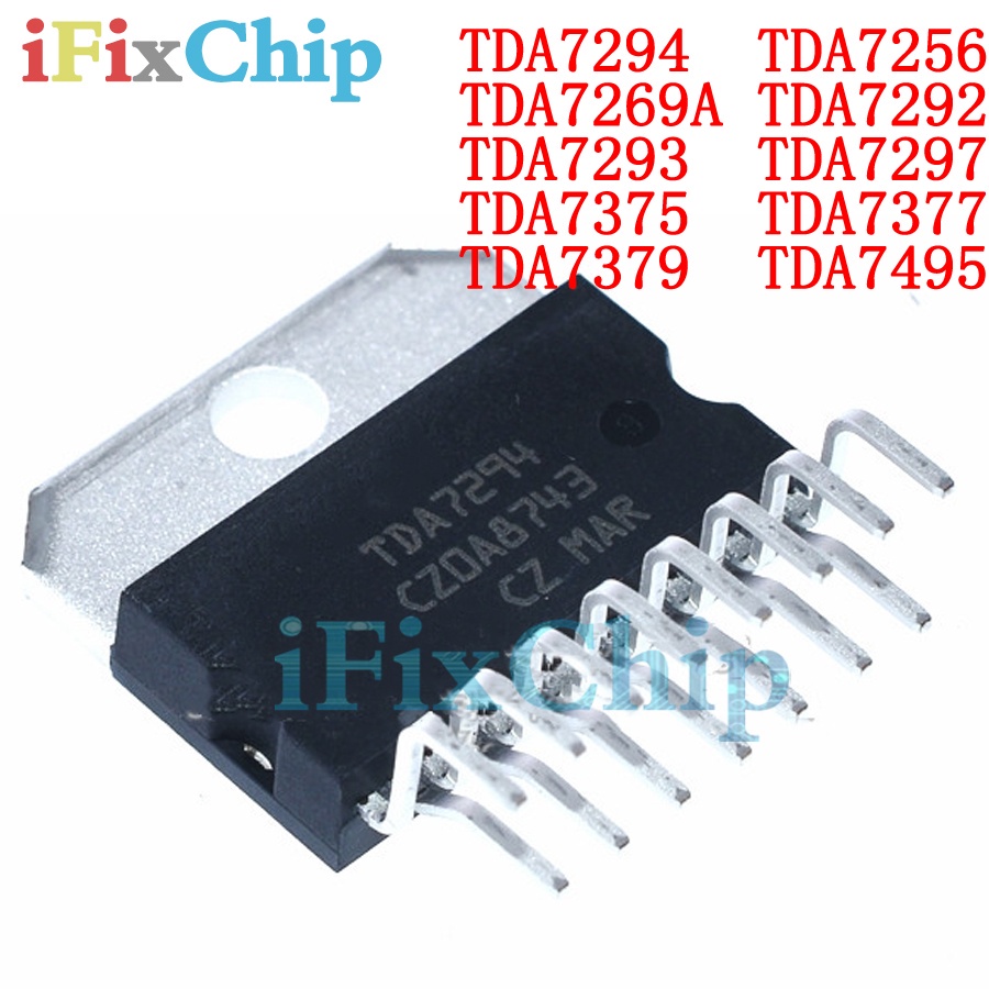 ใหม่ ((2ตัวรวม) วงจร TDA7294 ZIP-15 TDA7294V TDA7256 TDA7269A TDA7269 TDA7292 TDA7293 TDA7297375 TDA