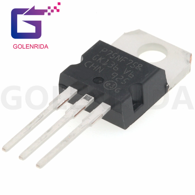 5pcs P75NF758 PARA-220 STP75NF758 TO220 300W 75V 75A 75NF75