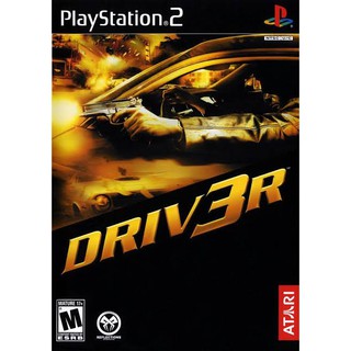 Ps2 แผ่นเกมส์ Driv3r (USA)