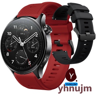 สายนาฬิกาข้อมือซิลิโคน แบบเปลี่ยน สําหรับ Xiaomi Watch S1 Pro Xiaomi Watch S1 Active Xiaomi Watch S2 46 มม.