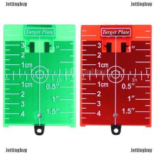 Jtth แผ่นการ์ดเป้าเลเซอร์แม่เหล็ก ขนาด 1 นิ้ว ต่อซม. สีเขียว แดง