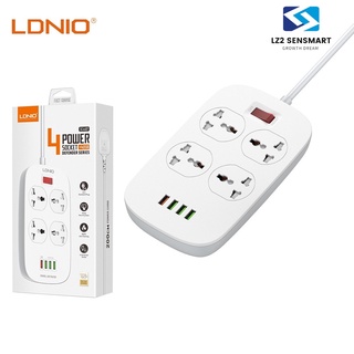 ของแท้100% LDNIO SC4407  4 Power Socket+4 USB 2500W สายยาว 2เมตร รับประกันของแท้ เบ้า เต้ารับ