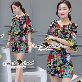 Summer Color Flora Lovely Playsuit