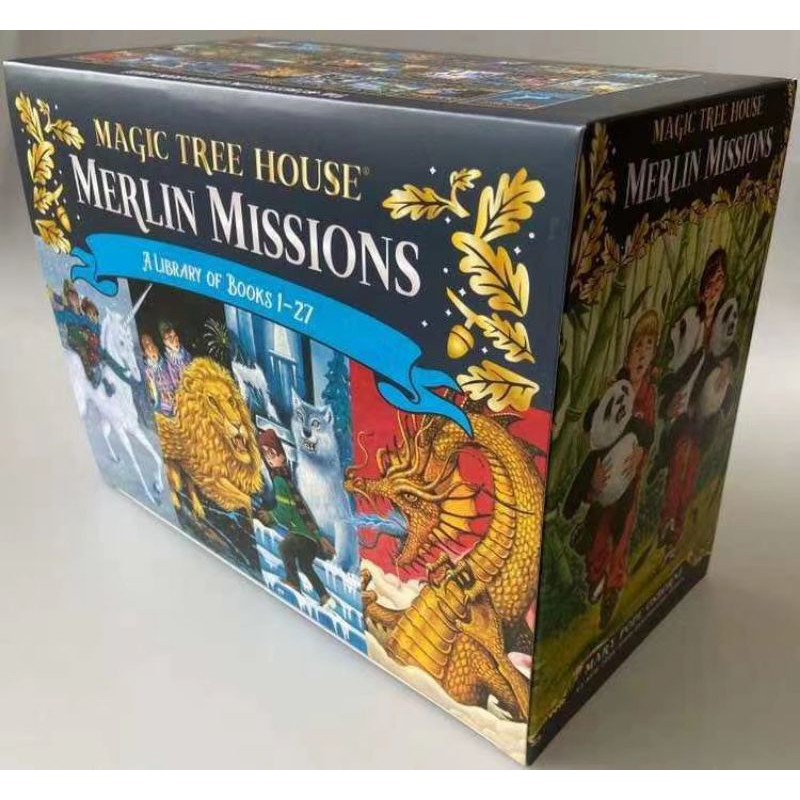 [ฟรี Mp3+ebooks]Magic Tree House Merlin Merlin Missions 27 Books Box set