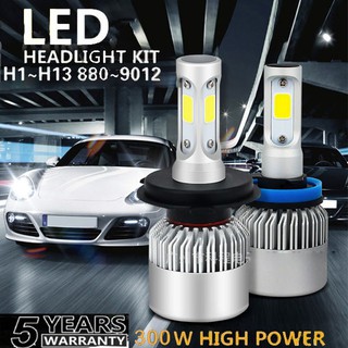 หลอดไฟหลอดไฟ Led Super Bright Cob Cree 288 W 28800 Lm 6500 K 2ชิ้น