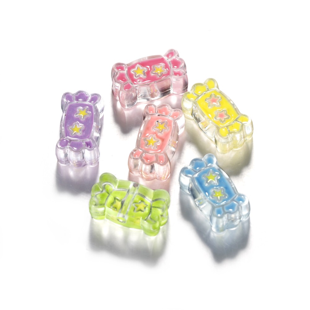 10 ชิ้นจี้ลูกปัดอะคริลิค รูปผีเสื้อน่ารัก สําหรับทําเครื่องประดับ สร้อยคอ สร้อยข้อมือ DIY จํานวน - รูปที่ 3