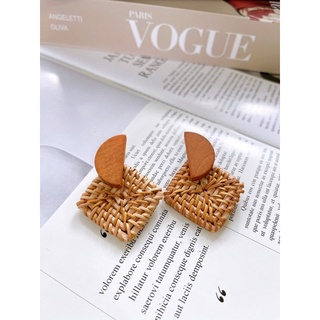 AWARUN Vintage Earrings รุ่น”Vintage Square”