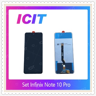 Set  Infinix Note 10 Pro / X695  อะไหล่หน้าจอพร้อมทัสกรีน หน้าจอ ICIT-Display