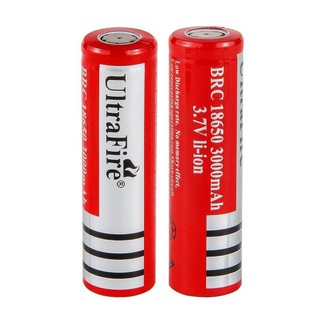 แพ๊คคู่ 2 ก้อน Ultrafire iremax Ultrafire igootech Ultrafire ถ่านชาร์ต รุ่น UltraFire 18650 3.7V 3000 mAh