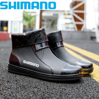 SHIMANO รองเท้าบูท กันลื่น กันน้ํา ที่ทนทาน เหมาะกับใส่ตกปลากลางแจ้ง แฟชั่นฤดูหนาว สําหรับผู้ชาย 2022