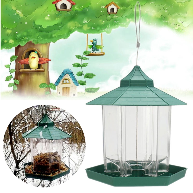 Seed Feeders Yard Garden Outdoor Living Easy To Fill Waterproof