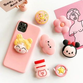 Popsocket Griptok Holder Cartoon ขาตั้งมือถือ ไอริง iRing ไอริงการ์ตูน