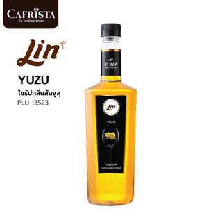 Lin Syrup Yuzu ลินไซรัปยูสุ ขนาด 750 ml น้ำเชื่อมแต่งกลิ่น / PLU13523