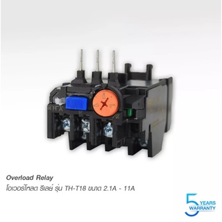 โอเวอร์โหลด แบรนด์ CCS ( OVERLOAD RELAY CCS) รุ่น TH-T18/T25/N20 (ใช้ร่วมกับแมกเนติกคอนแทกเตอร์)