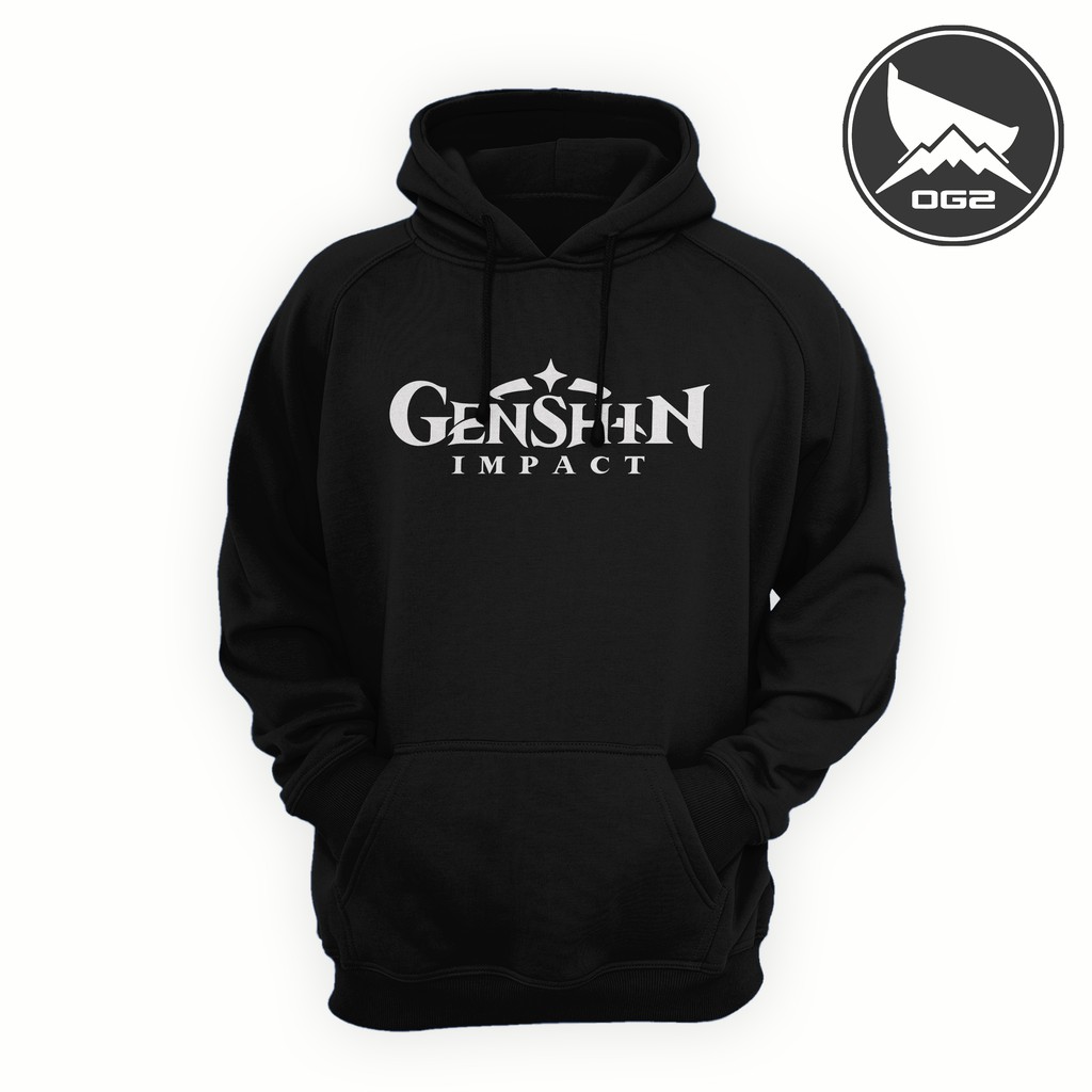 Genshin impact โลโก้เกม Hoodie G031 เสื้อแจ็คเก็ตผู้ชายและผู้หญิง OG2 3B G