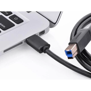UGREEN สายต่อปริ้นเตอร์ USB 3.0 A Male to USB B Male Printer Scanner Cable ยาว 1-2M รุ่น US210