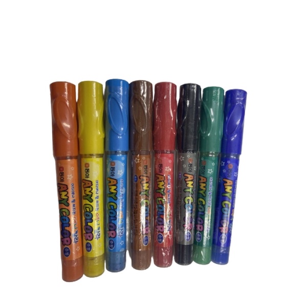 ปากกาเพ้นท์ ปากกาเมจิก 8 สี สีสดใส