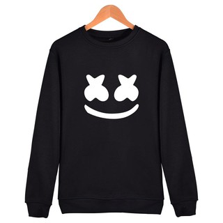 Dj Marshmello เสื้อกันหนาว ผ้าฝ้าย สไตล์ฮิปฮอป สตรีท ขนาดใหญ่ 4XL 339 สําหรับผู้ชายและผู้หญิง