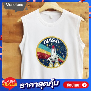 เสื้อแขนกุด ( NASA ) เนื้อผ้านุ่ม ใส่สบาย ระบายความร้อนได้ดี ใส่ได้ทั้งชายและหญิง