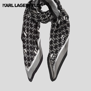 KARL LAGERFELD K/IKONIK MONOGRAM SCARF 225W3305 ผ้าพันคอ