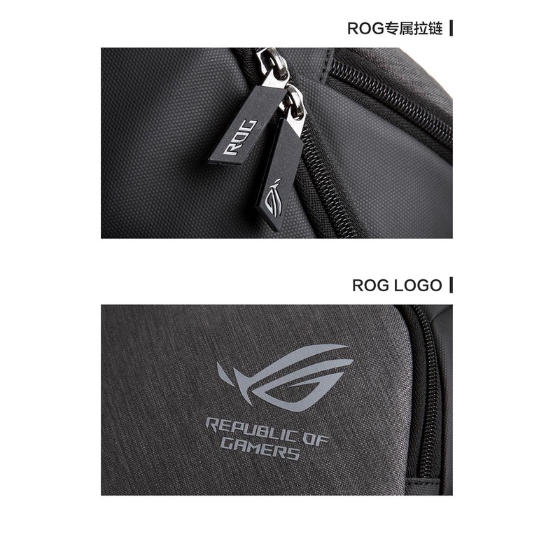 ROG BP1500 Gaming Backpack ประเทศของนักเล่นเกมสามารถถือแล็ปท็อปขนาด 15.6 นิ้ว 17.3 สีดำ BP1501