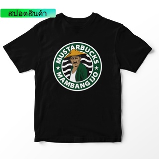 แฟชั่น เสื้อยืดแขนสั้นลําลอง ผ้าฝ้าย 100% พิมพ์ลายกราฟฟิค Mustarbuck พรีเมี่ยม