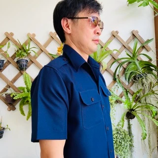เสื้อรปภ.แขนสั้น คนขับรถ แท็กซี่ รถเมล์ มี 3 สี ผ้าโซล่อนอย่างดี 💯👍