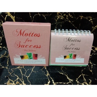 Mottos for Success for Women : ปฎิทินตั้งโต๊ะ (043/6)