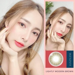 🔥คอนแทคเลนส์✨ขนาดมินิ✨Lightly Modern (Luxzylens)
