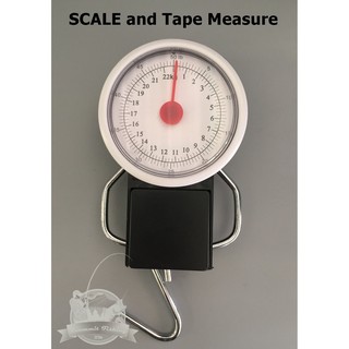 เครื่องชั่งน้ำหนักแบบแขวน SCALE and Tape Measure