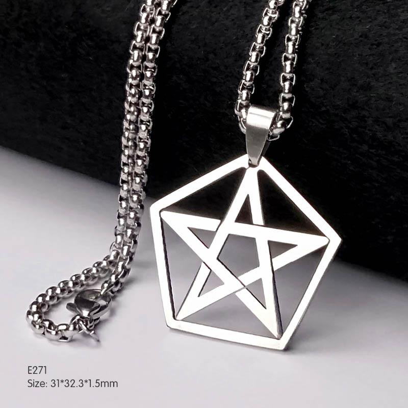 จี้สแตนเลสแฟชั่น(ไม่รวมสร้อยคอ) 时尚 不ity钢吊 จี้ (不包链) จ271