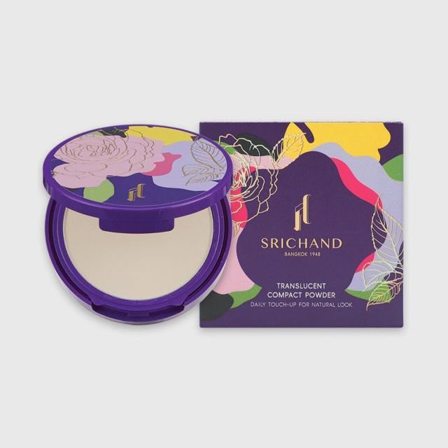 11 ตลับ Srichand Translucent Compact Powder  4.5g ศรีจันทร์แป้งคุมมัน ไม่มีกล่อง