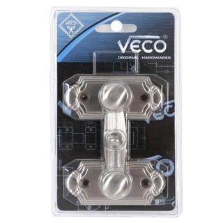 FREE HOME กลอนตัวล็อก VECO CBL339 สีเงิน กลอน กลอนประตู กลอนล๊อคประตู