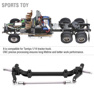 Sports Toy พวงมาลัยอลูมิเนียมอัลลอยด์สําหรับ Tamiya 1/14 Rc Tractor Truck