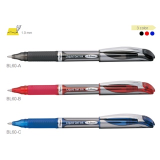 ปากกาเจล เพนเทล Pentel ENERGEL BL60 1.0mm