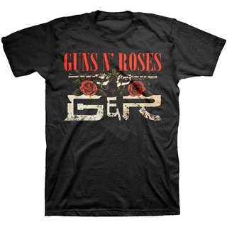 เสื้อผ้าผชLsmtx1 เสื้อยืดแขนสั้น พิมพ์ลาย Bravado Guns N Roses G R Guns พลัสไซซ์ สําหรับผู้ชายS-5XL