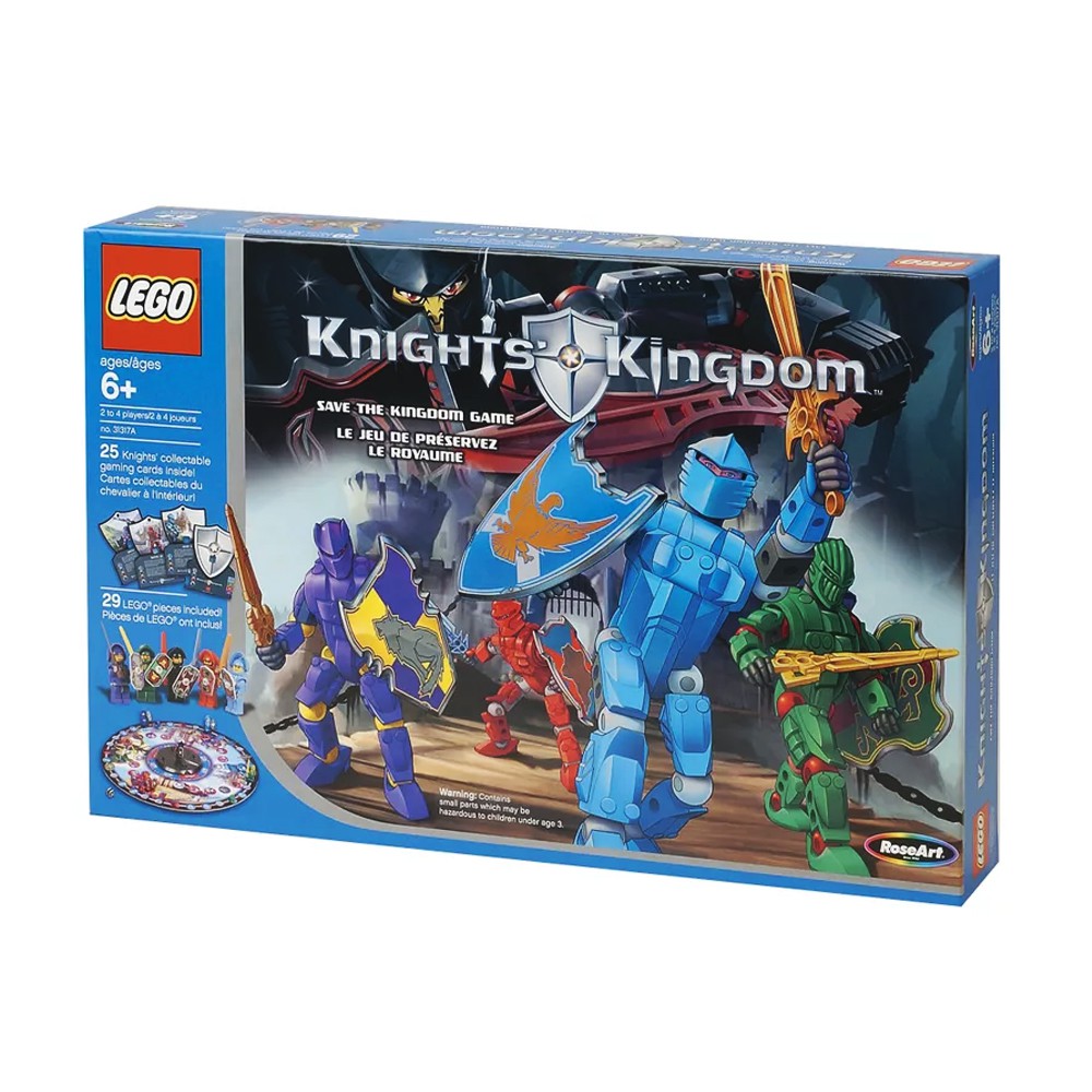 G31317 : LEGO Knights' Kingdom Save the Kingdom Board Game Rose Art - English version  (กล่องมีตำหนิ