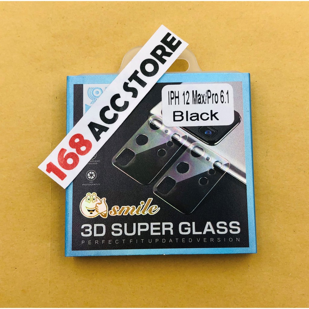 TEMPERED GLASS CAMERA IPHONE 12 PRO 6.1 INC / 3D CAMERA LENS PROTECTOR