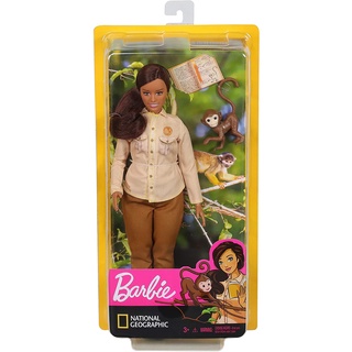 Barbie National Geographic Wildlife Conservationist Doll