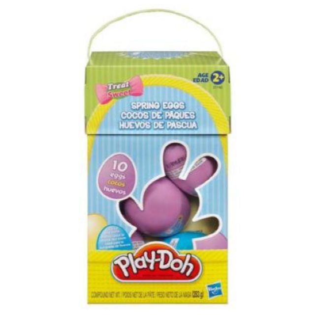 play doh spring eggs