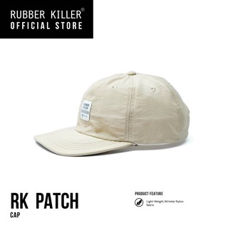 Rubber Killer - RK PATCH - WRINKLED NYLON CAP (หมวกแก๊ป)