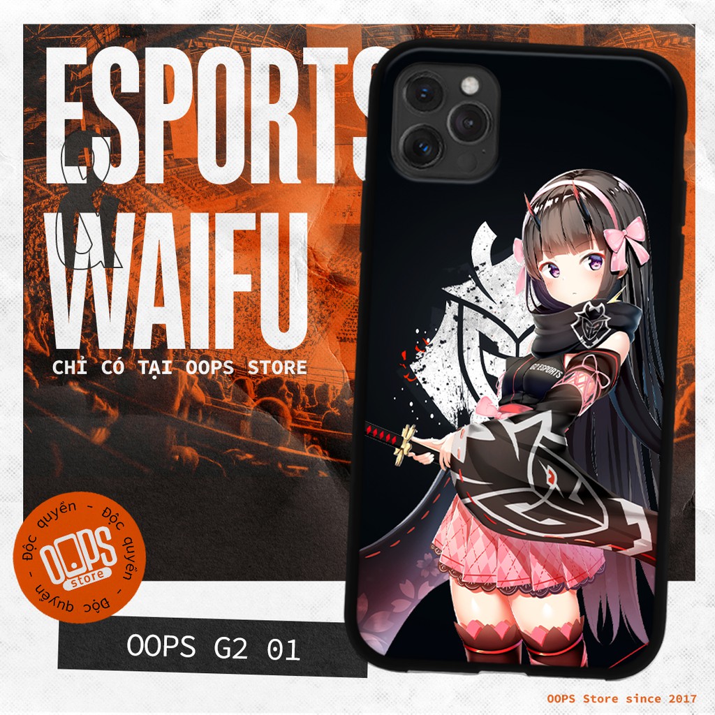เคส Esports Waifu Team G2 สําหรับ iPhone