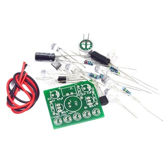 3V 5.5V หลอดไฟควบคุมด้วยเสียงเปิดใช้งาน LED Melody Light โมดูล DIY อิเล็กทรอนิกส์ตลก ชุด Production Suite การเรียนรู้ PC
