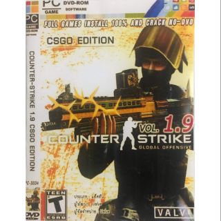 แผ่น​เกมส์​PC​ COUNTER​-STRIKE 1.9 CSGO EDITION