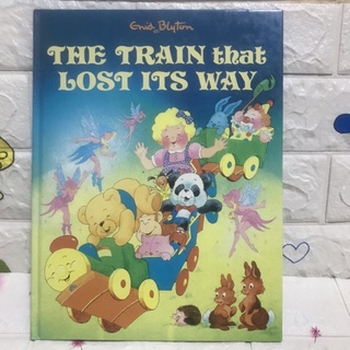 THE TRAIN that LOST ITS WAY by Cnid Blyton หนังสือนิทานปกแข็ง มือสอง-cb2