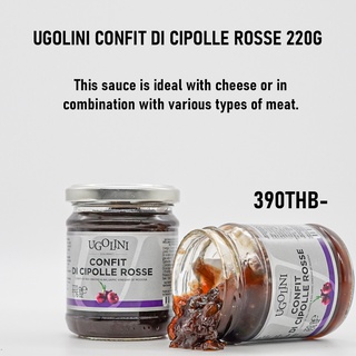 UGOLINI CONFIT DI CIPOLLE ROSSE 220G