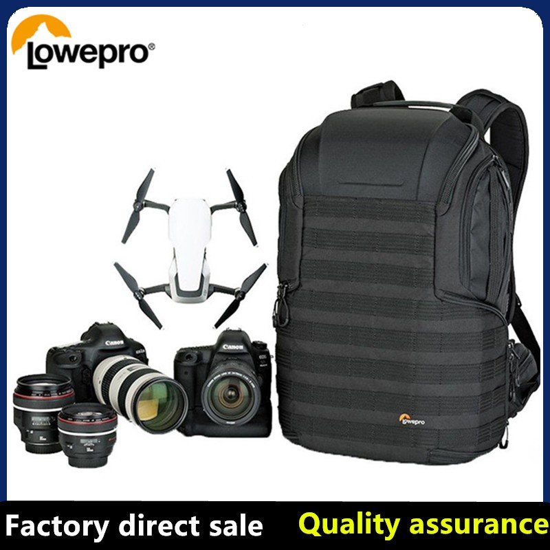 จัดส่งวัน SAME ฟรีLowepro ProTactic 450aw II กระเป๋ากล้องไหล่ กระเป๋ากล้อง SLR กระเป๋าเป้แล็ปท็อปพร้
