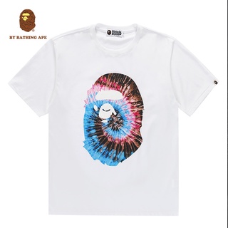 Bape ROCKY เสื้อยืดแขนสั้น ผ้าฝ้าย ทรงหลวม แฟชั่นฤดูร้อน สําหรับผู้ชาย