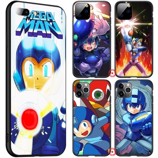 Is39 เคสโทรศัพท์มือถือนิ่ม ลาย Mega Man Rockman สําหรับ iPhone 5 5S 6 6S 7 8 11 Pro Max Plus SE XR