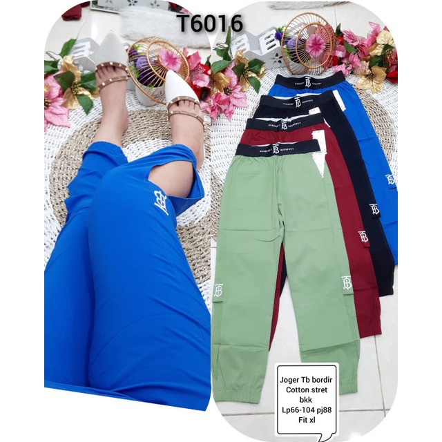 6016 กางเกงสีพื้น***